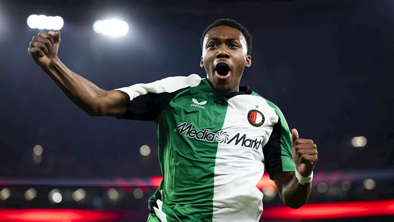 Milambo verdubbelt score Feyenoord tegen Benfica in Champions League • Twee afgekeurde goals