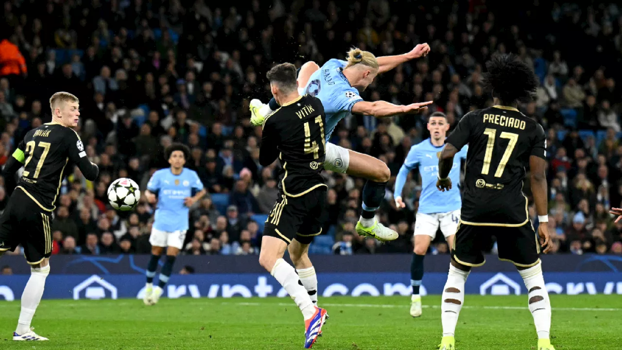 Erling Haaland destrozó récord de Cristiano Ronaldo en Champions y anotó golazo acrobático: video