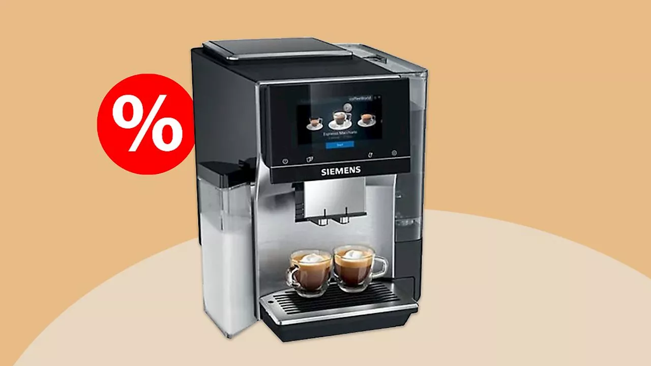 Siemens-Kaffeevollautomat im Angebot bei Media Markt