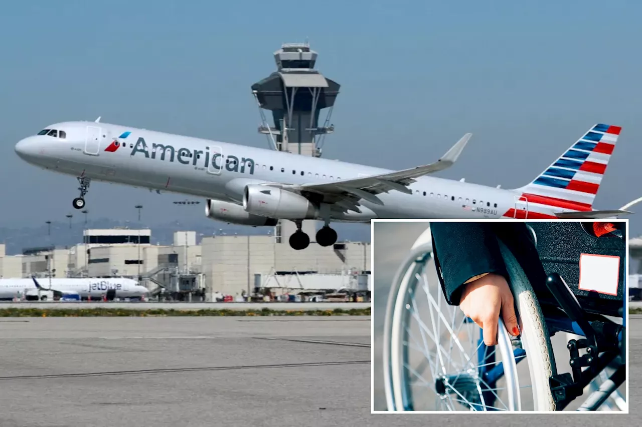 American Airlines fined $50 million for not providing wheelchairs to disabled passengers