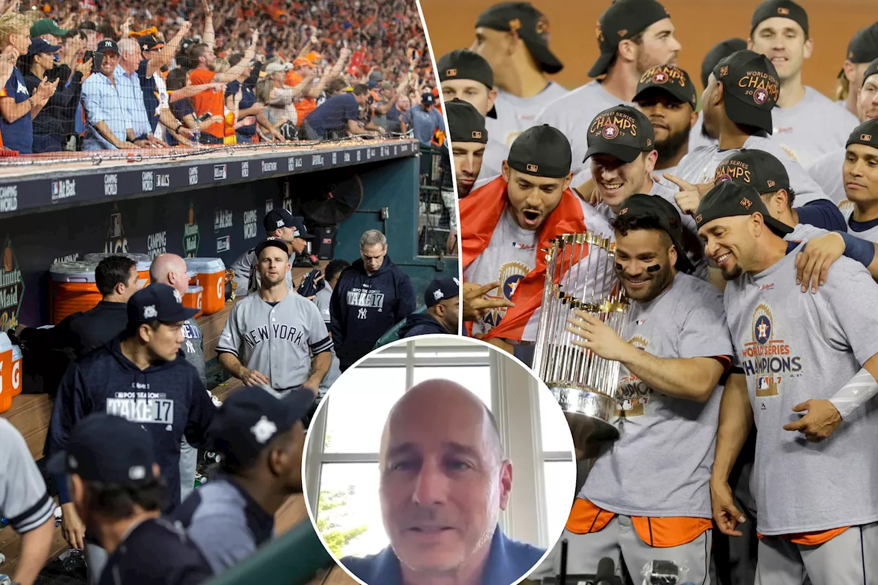 Brian Cashman eviscerates Astros for 'cheating us' as Yankees finally return to World Series