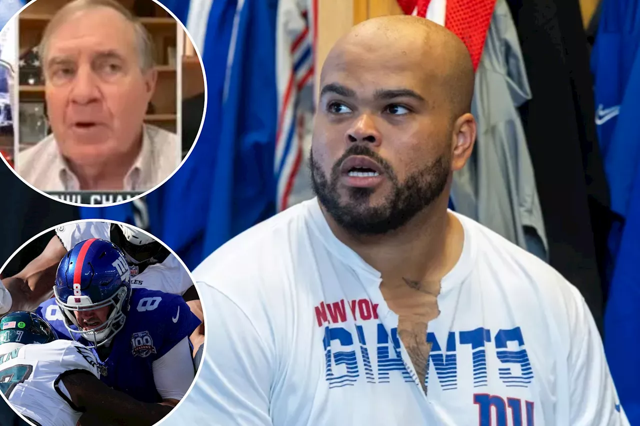 Jermaine Eluemunor fires back at Bill Belichick over Giants O-line takedown