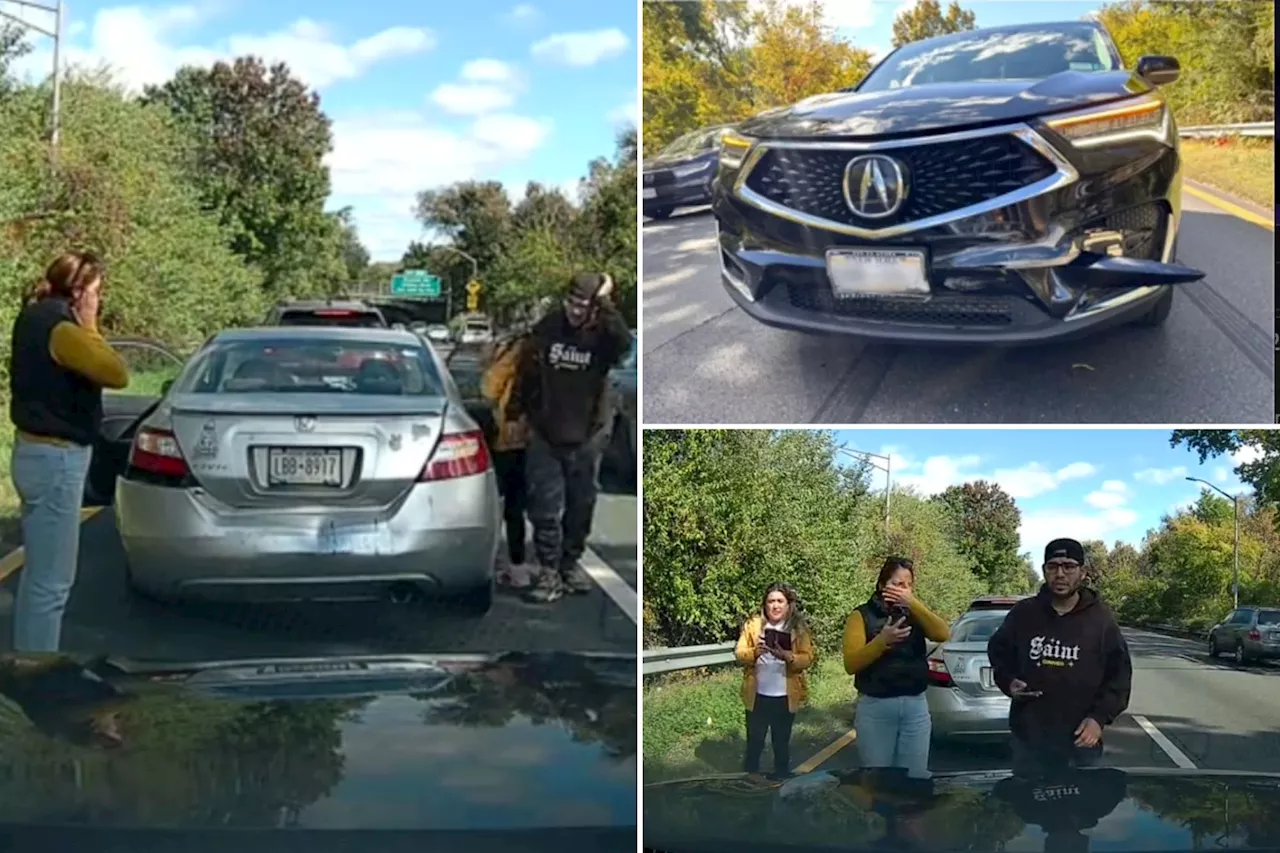 Viral staged crash on NYC's Belt Parkway probed by NYPD — as experts warn fraud accident cases are on the rise