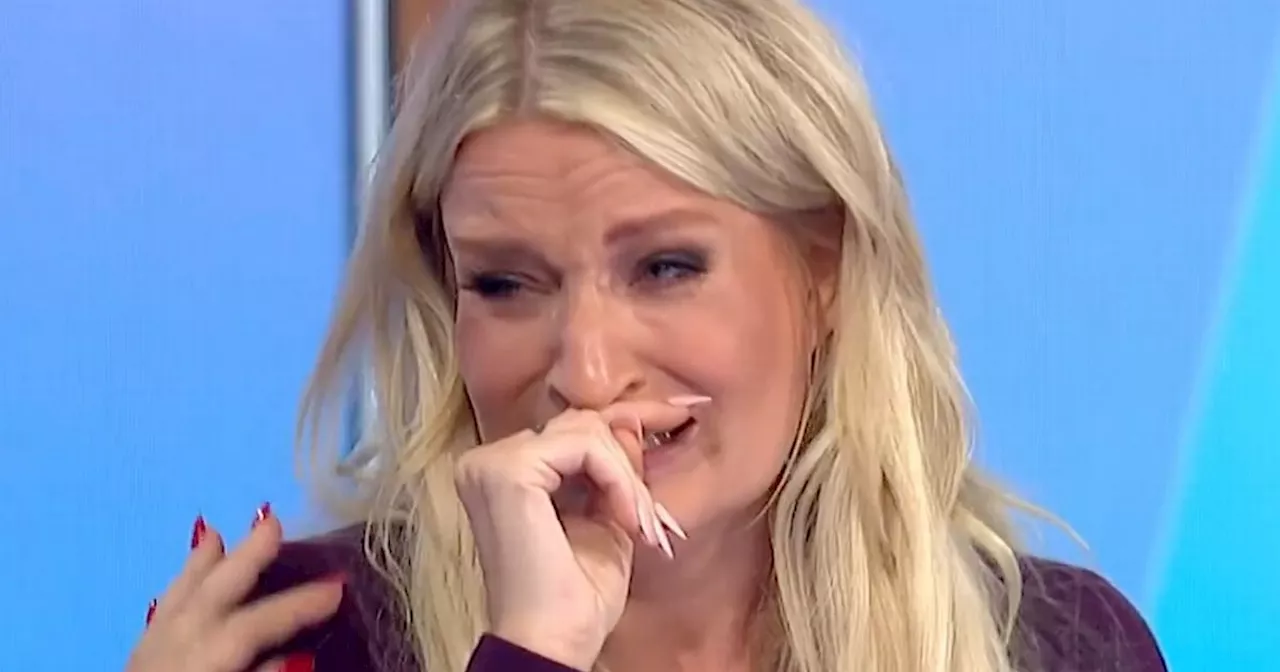 Daisy May Cooper sobs on Loose Women as she opens up best friend's death