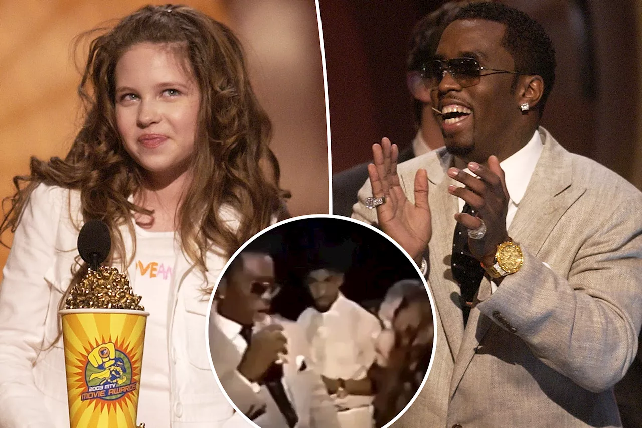 Sean 'Diddy' Combs invites 12-year-old 'The Ring' actress to MTV party in resurfaced video