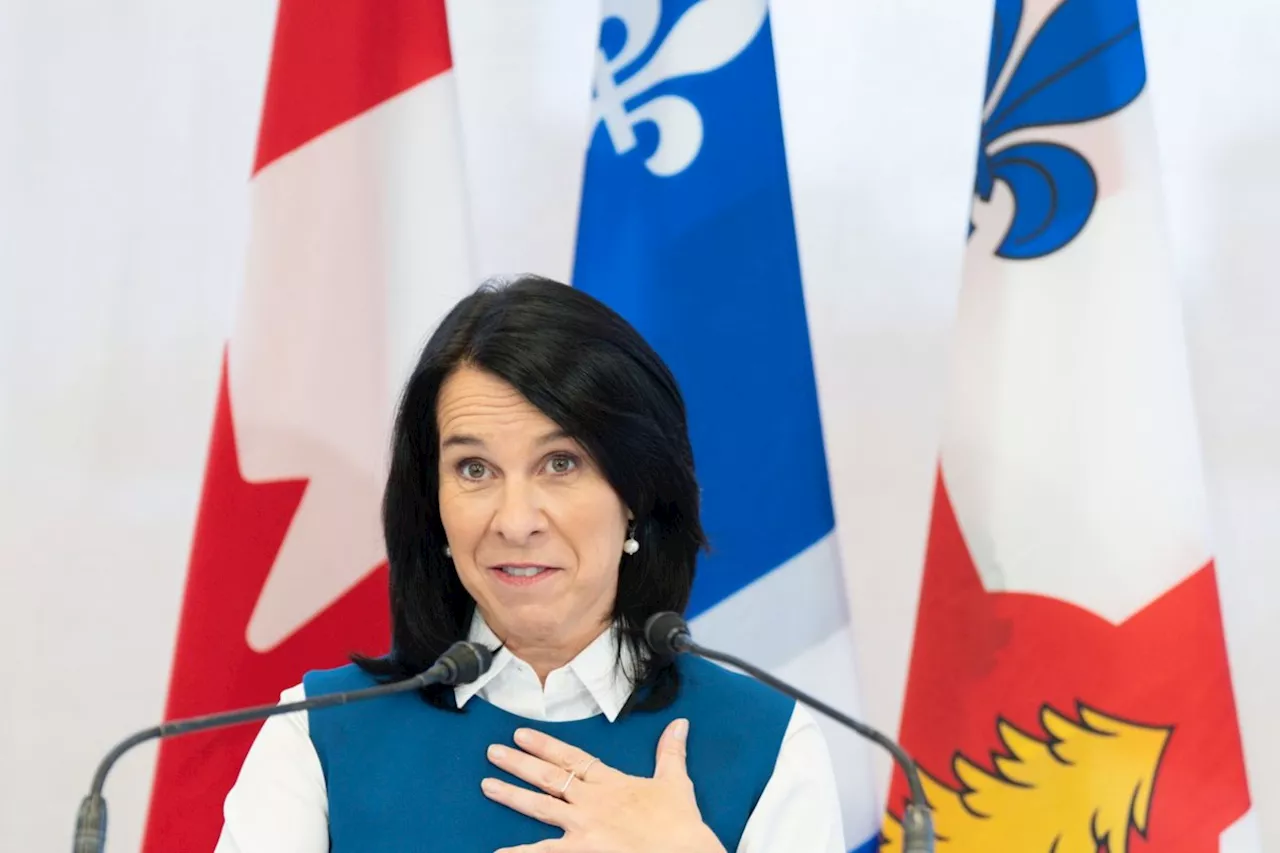 Montreal Mayor Valérie Plante, 1st female mayor of city, won't seek 3rd term in 2025