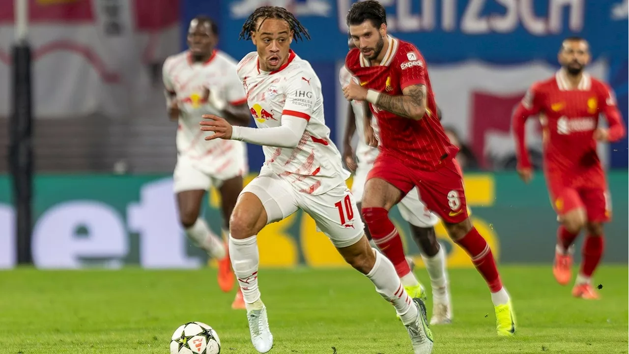 RB weiter punktlos: Leipzig verliert auch gegen Liverpool