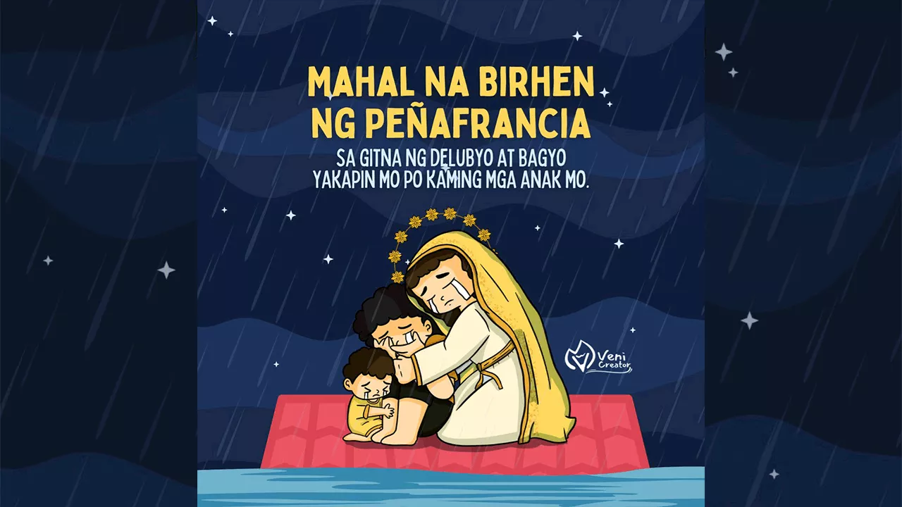 In the face Kristine, Catholic artist gives Bicolanos a mother’s embrace