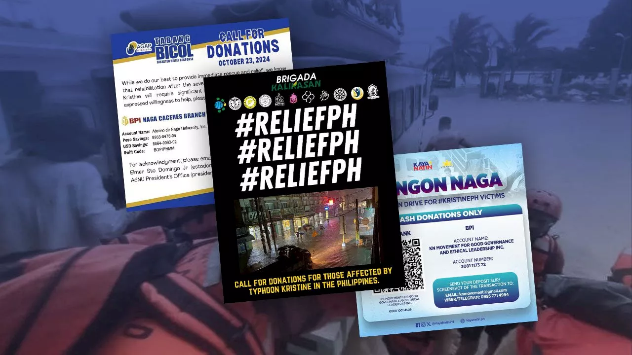 #ReliefPH: How to help communities affected by Tropical Storm Kristine