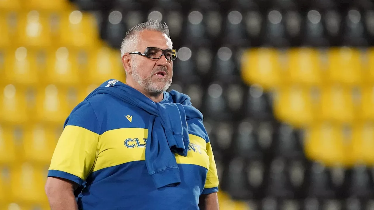 Top 14: auteur d'un bon début de saison, Urios prolonge à Clermont