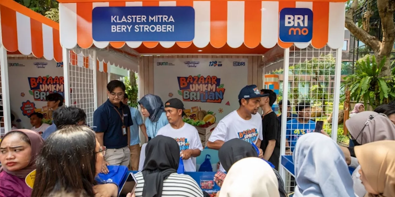 Dorong Perluasan Pasar Usaha Kecil, BRI Kembali Gelar Bazar UMKM BRILiaN