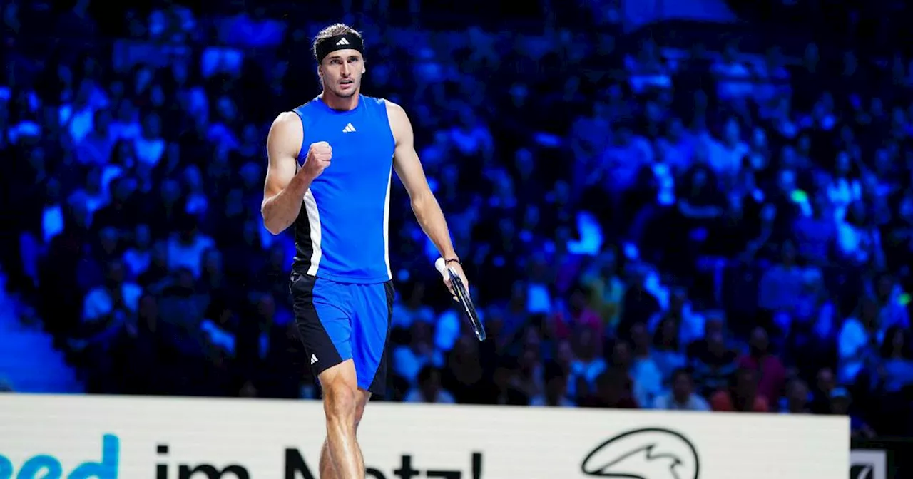 Sieg nach zwei Sätzen: Zverev erreicht locker das Viertelfinale in Wien