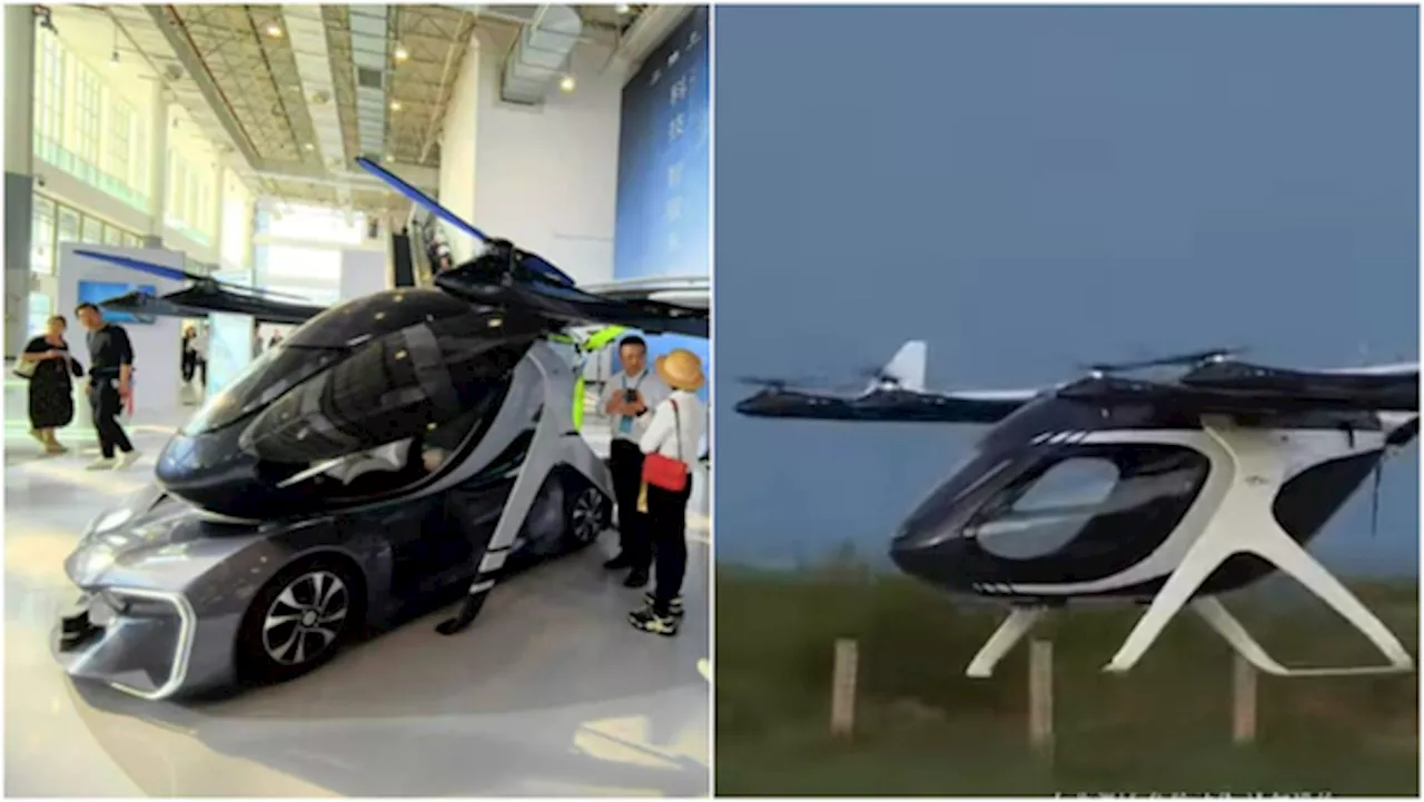 [VIDEO] China's Flying Car Prototype Completes Successful 80KM Test Flight