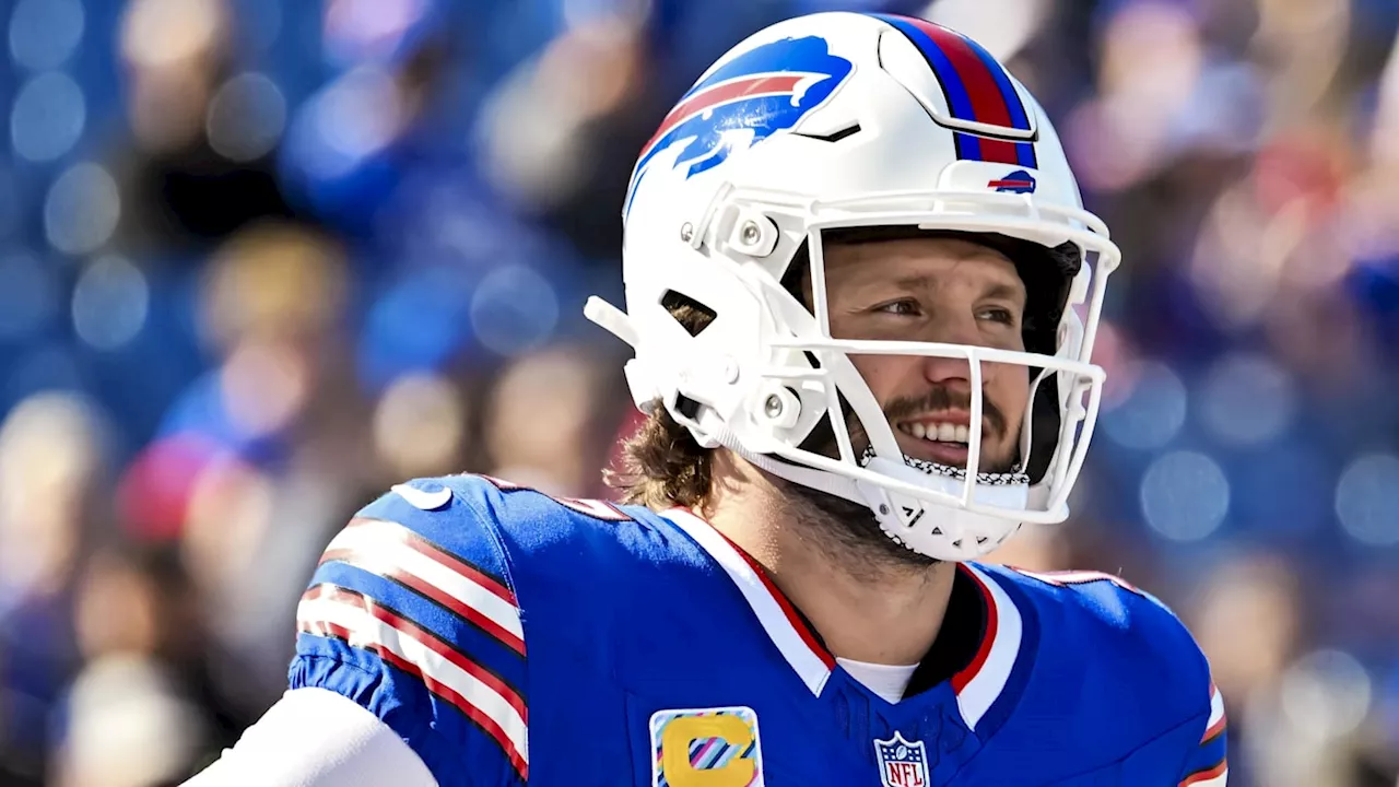 Josh Allen sends sweet message to Hailee Steinfeld after practice