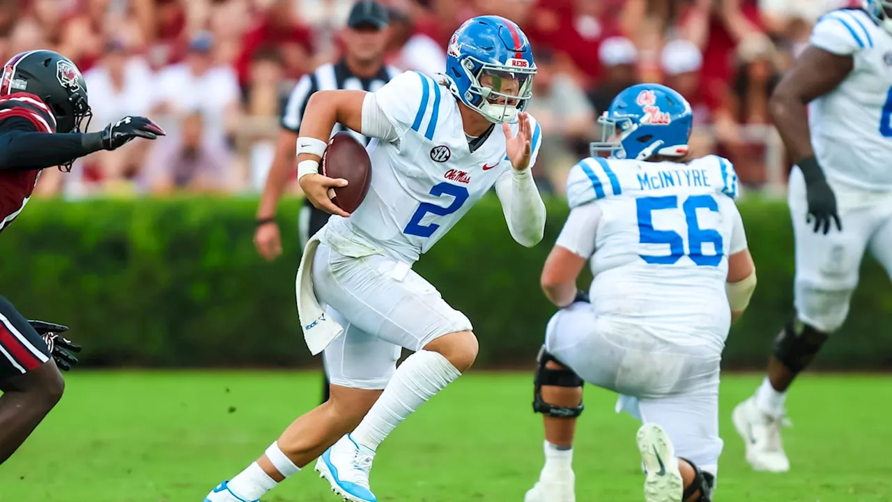 Oklahoma is Fully Aware of Ole Miss Dual-Threat QB Jaxson Dart