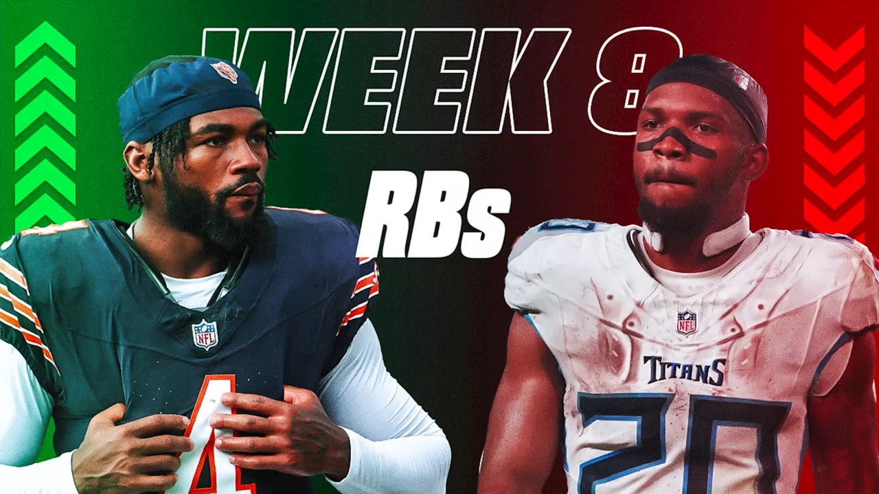 Start Em, Sit Em Running Backs for Fantasy Football Week 8