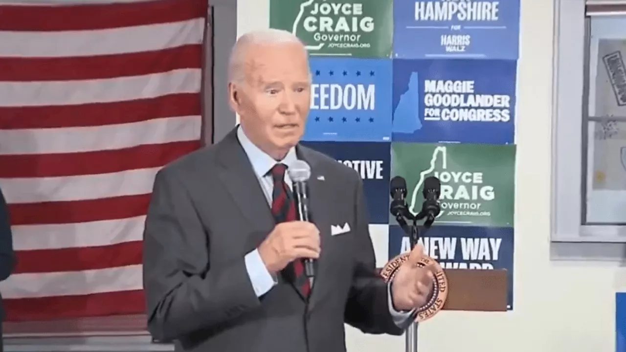 WATCH: Biden stuns with five-word Trump remark with just two weeks until US election