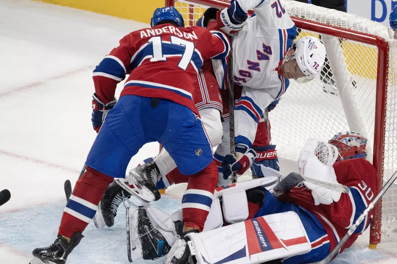 New York Rangers lean on depth for decisive 7-2 win over Montreal Canadiens