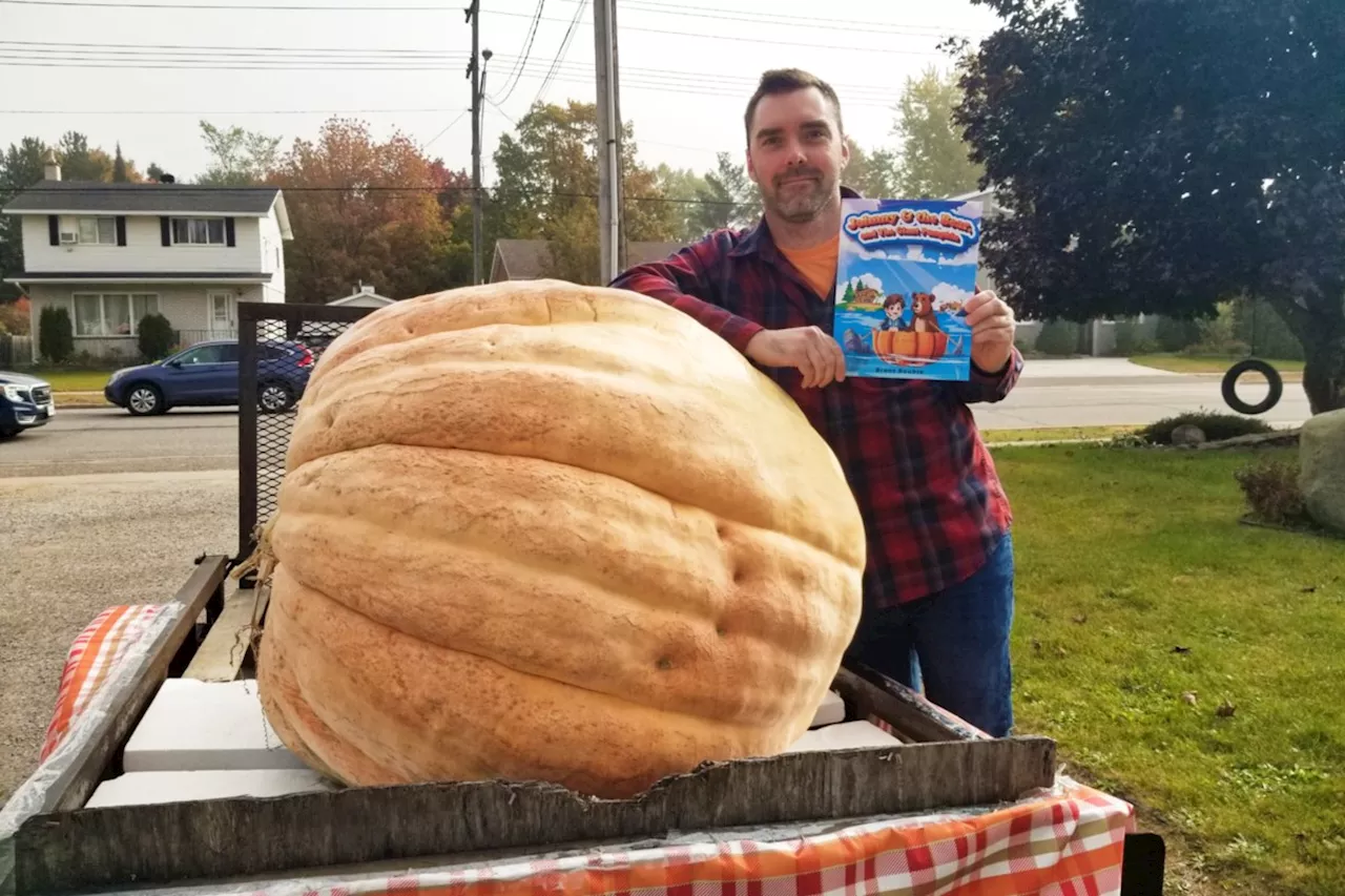 Sault man publishes children’s book based on pumpkin boat adventure