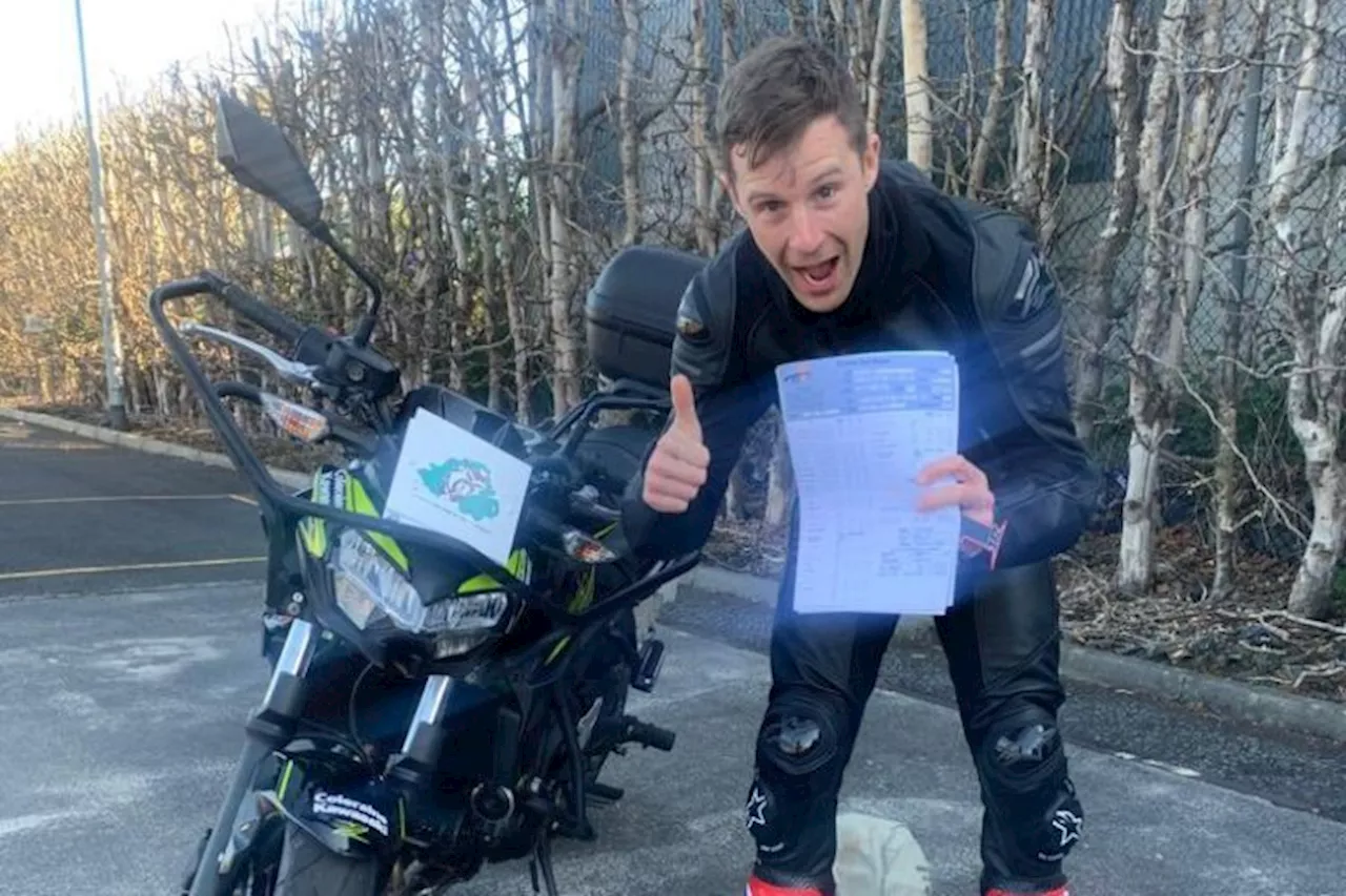 Endlich darf Jonathan Rea (34) legal Motorrad fahren