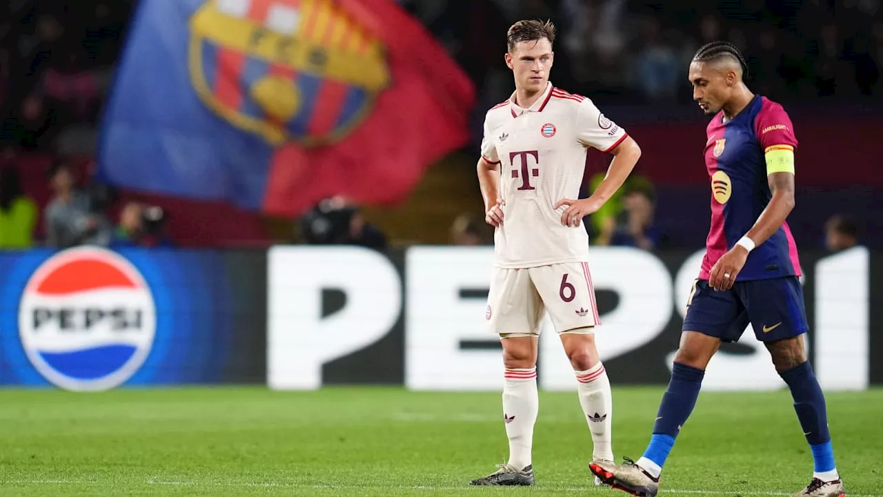 FC Bayern: Knallharte Analyse von Joshua Kimmich nach Klatsche gegen Barcelona