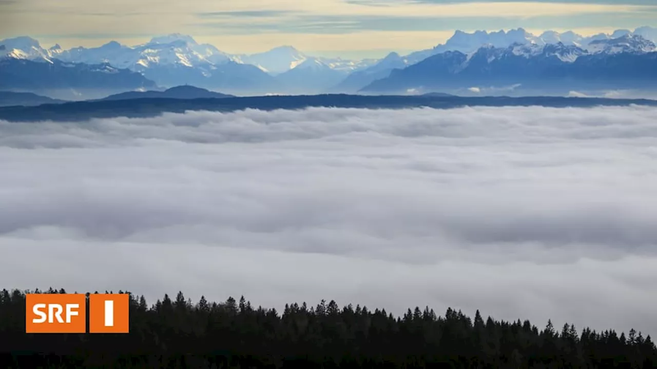 Warum der Nebel in der Schweiz weitverbreitet ist