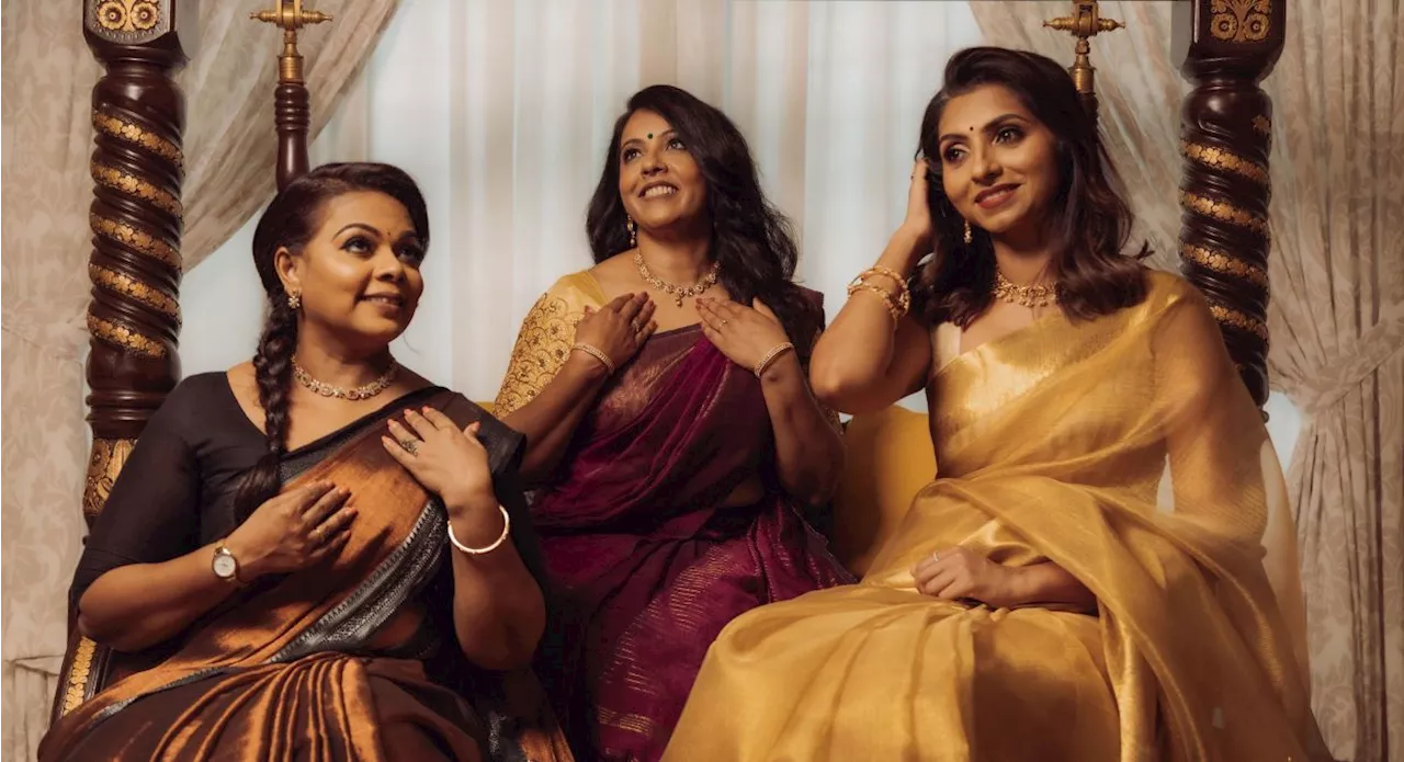 Look elegant for Deepavali in bright shades, ornate handiwork and opulent styles