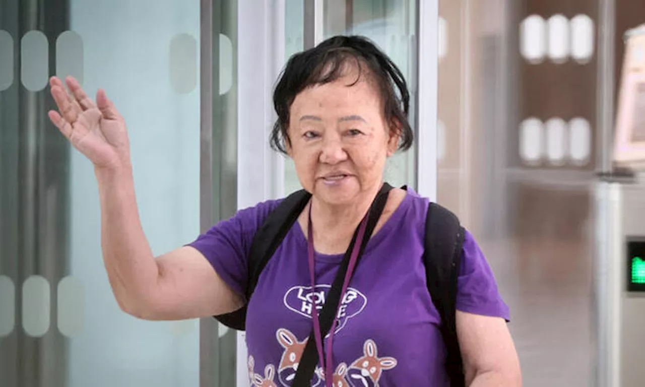 Husband of woman, 75, who opened bank account for 'online BF' bursts into tears in court