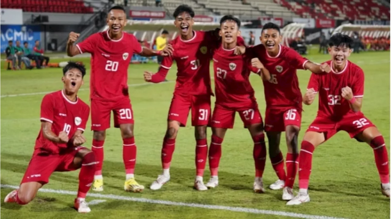 Adu Statistik Timnas Indonesia U-17 vs Kuwait: Garuda Asia Lebih Unggul?