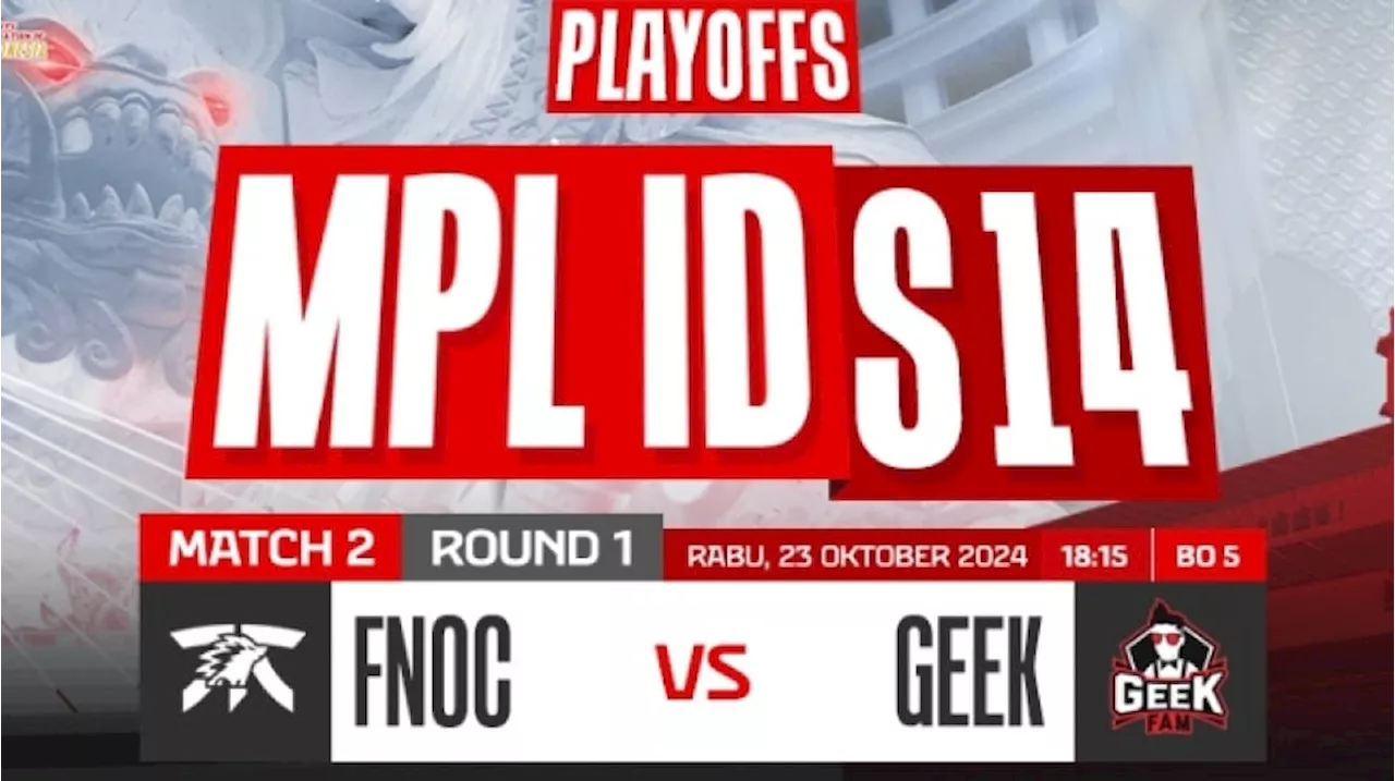 LIVE REPORT: Fnatic ONIC vs GEEK Fam, Duel Tim Unggulan Playoffs MPL ID S14