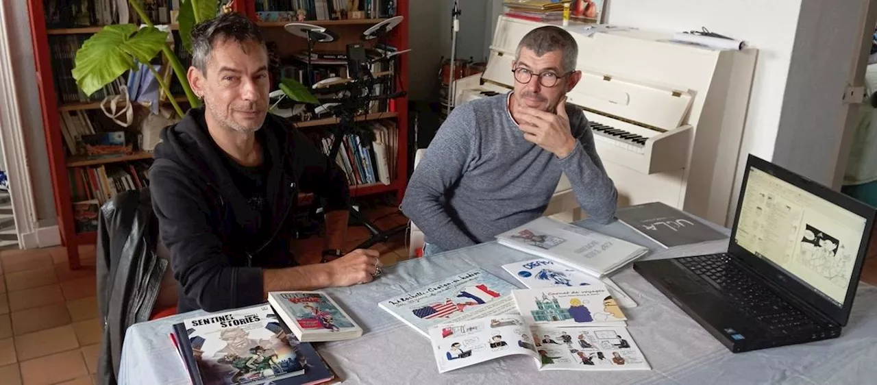 Tonnay-Charente : ils créent des bandes dessinées sans toucher un crayon