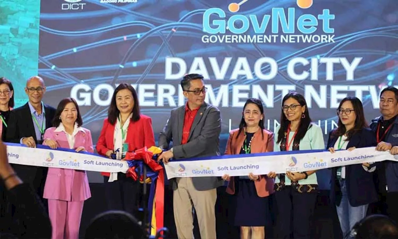 DICT launches GovNet in Davao City, connecting 122 gov’t offices