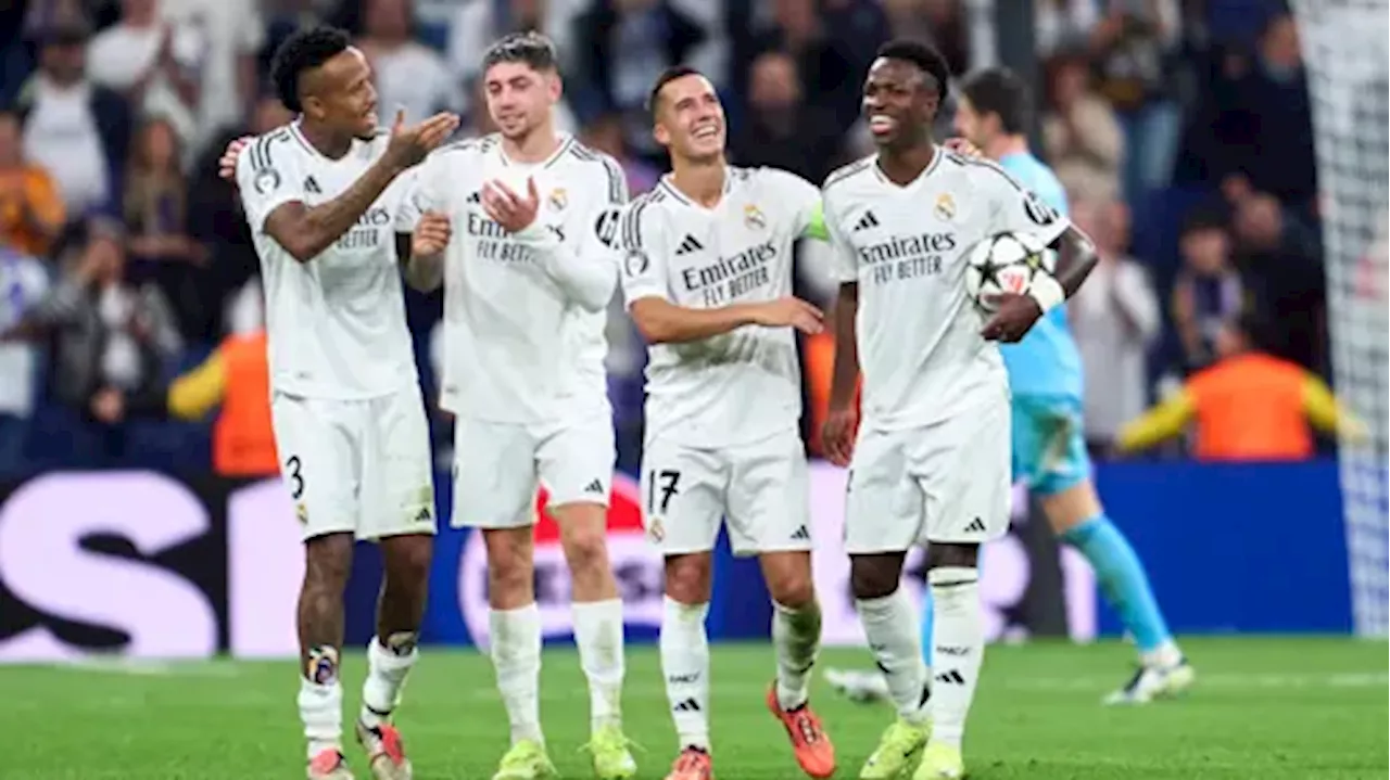 UCL WRAP: Vinicius hat-trick saves Real Madrid, Villa go top