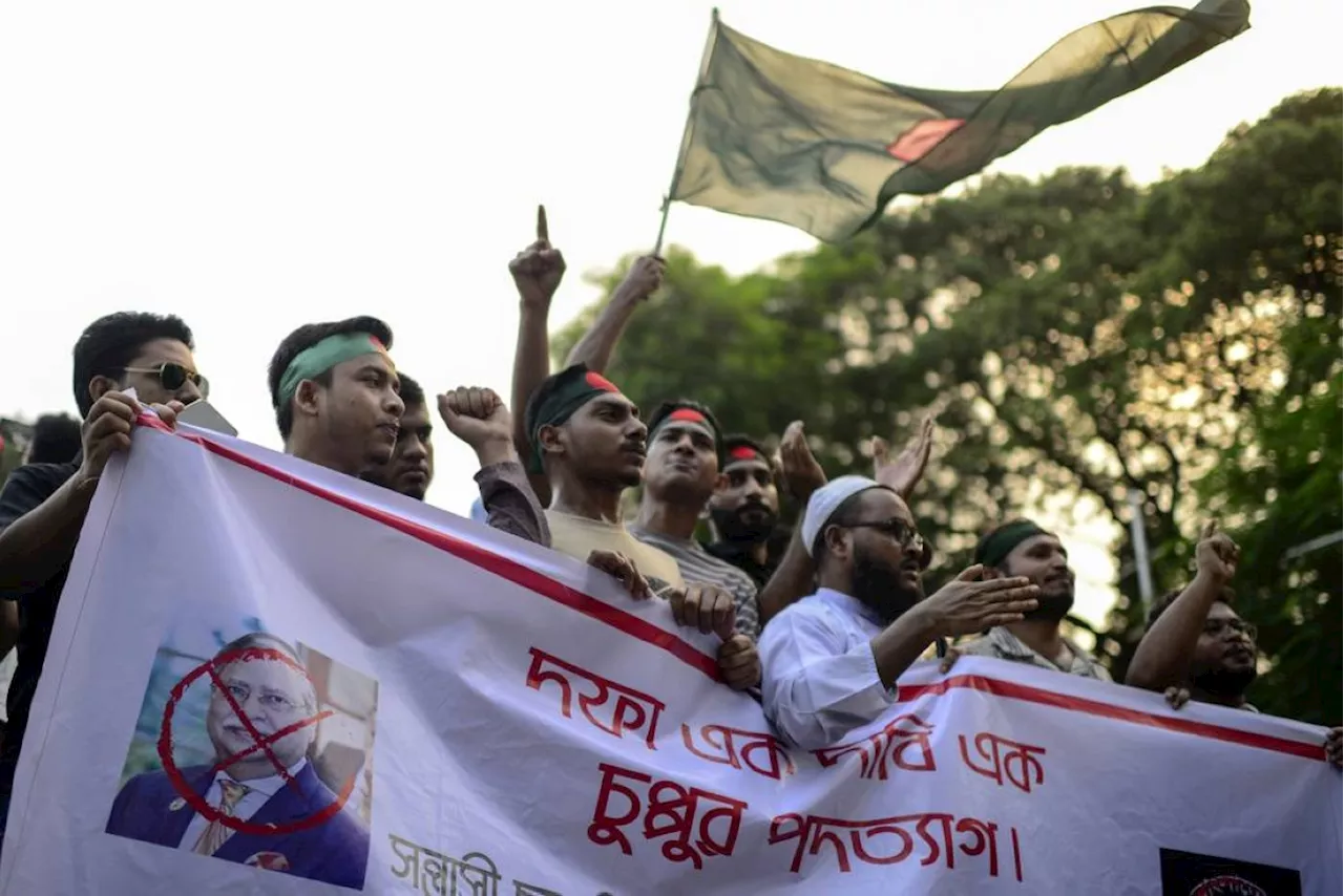 Bangladesh president's resignation demanded