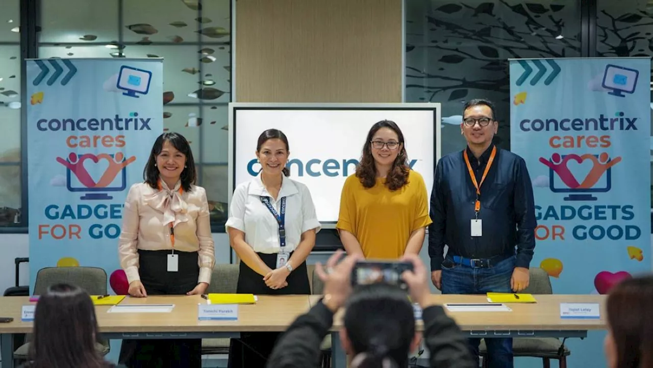 Concentrix PH launches 'Gadgets for Good” donation program for digital inclusivity, empowerment