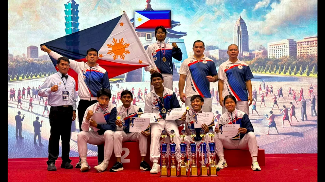 PH bags 2 golds in Asian Open Cup Muaythai