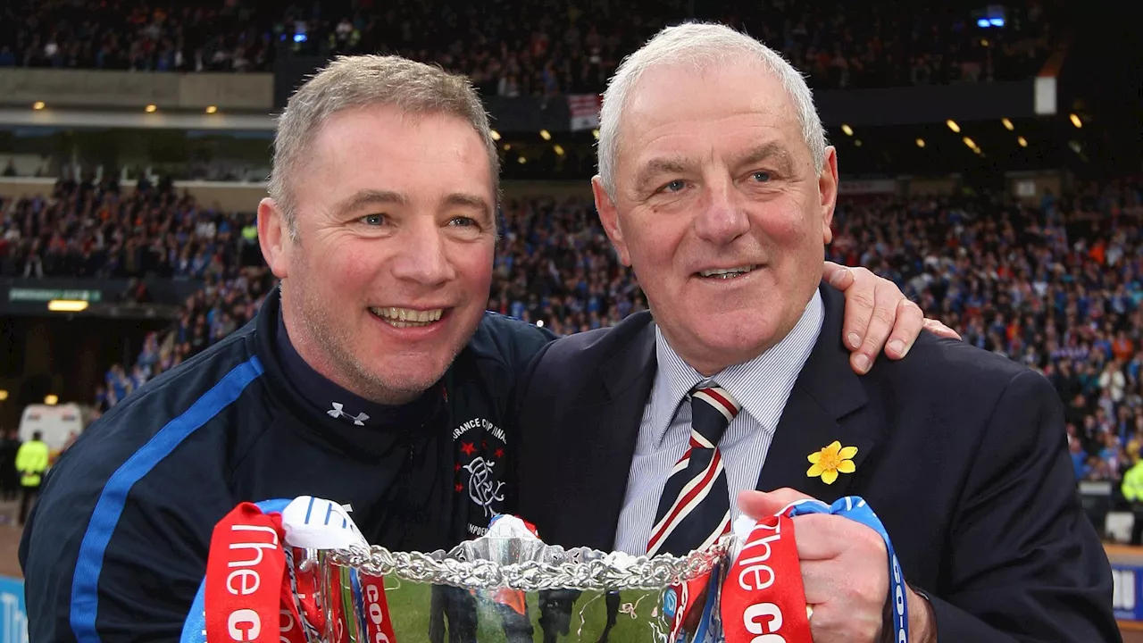 Ally McCoist on heartbreaking moment live on air when he got call to tell him Rangers legend Walter Smith...