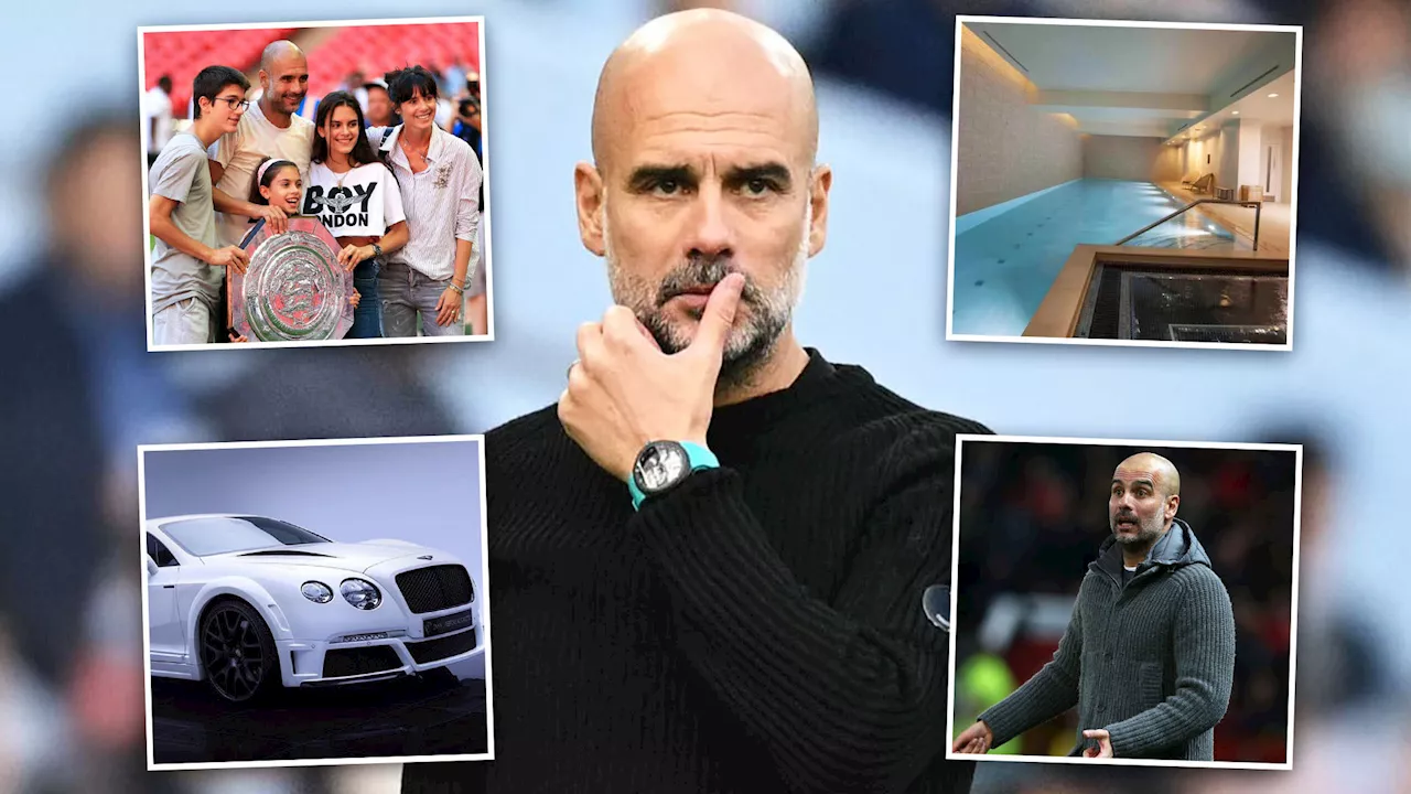 Inside Pep Guardiola’s amazing lifestyle, living in a luxury £2.7million apartment to his stunning Richard...