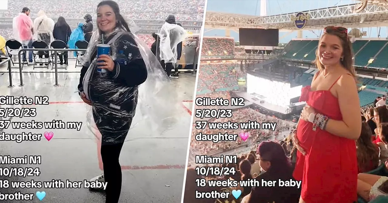 Woman Attends Taylor Swift Concerts During Both Pregnancies