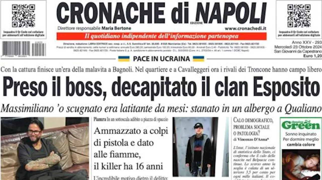 Cronache di Napoli apre: 'Il Maradona è un fattore nella corsa allo scudetto'