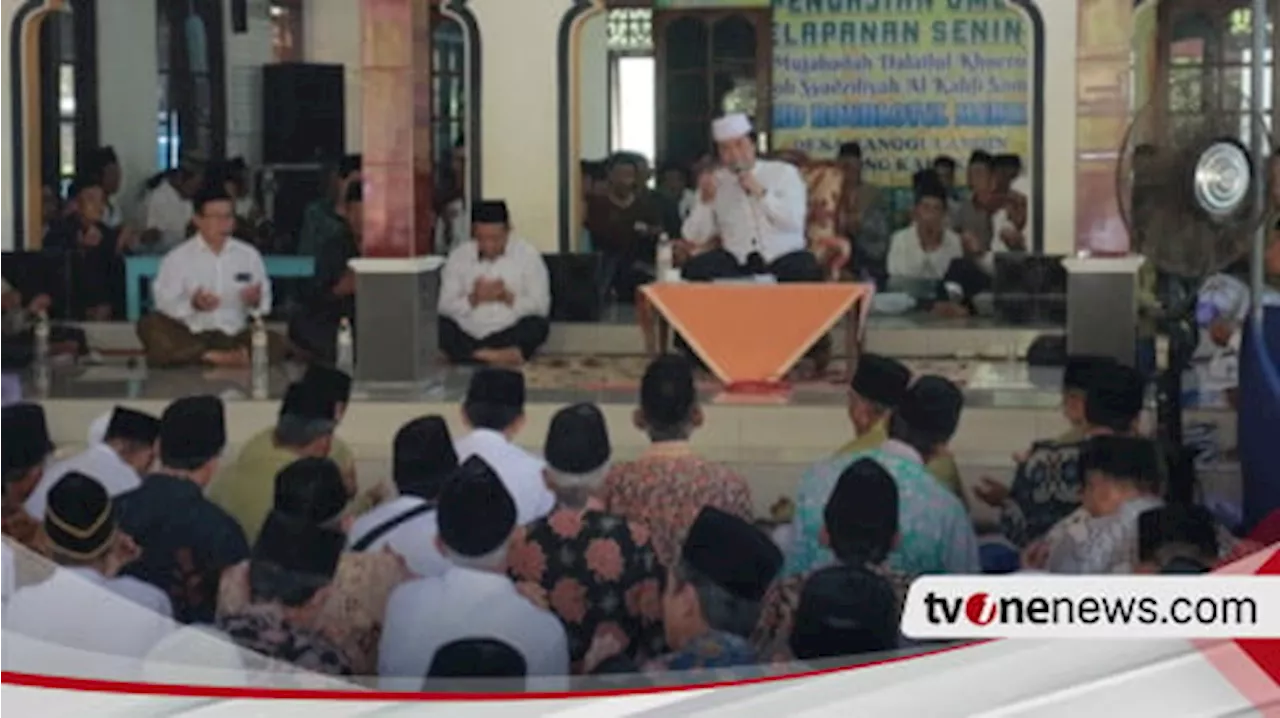 Arif Sugiyanto Bareng Ribuaan Jemaah Hadiri Majelis Thariqah Syadiliyah Al-Kahfi Somalangu