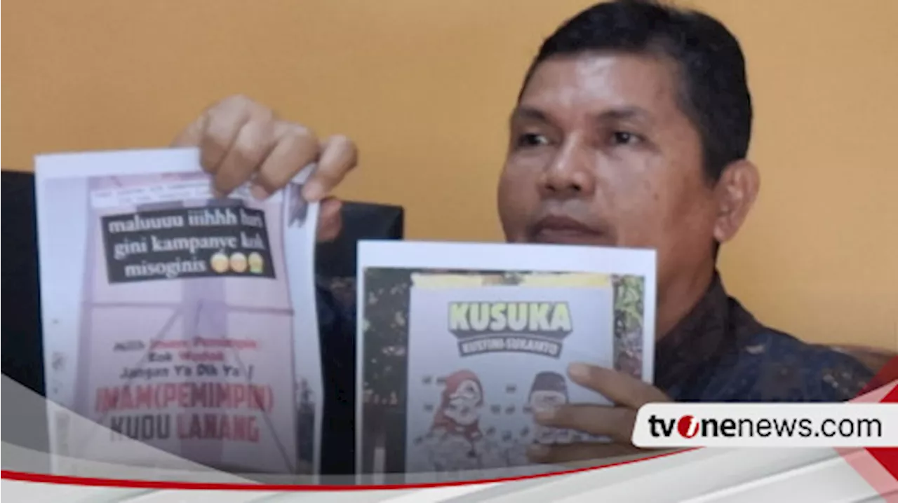 Laporan Perusakan APK Paslon 01 Tak Penuhi Syarat Formal, Bawaslu Sleman Ungkap Penyebabnya