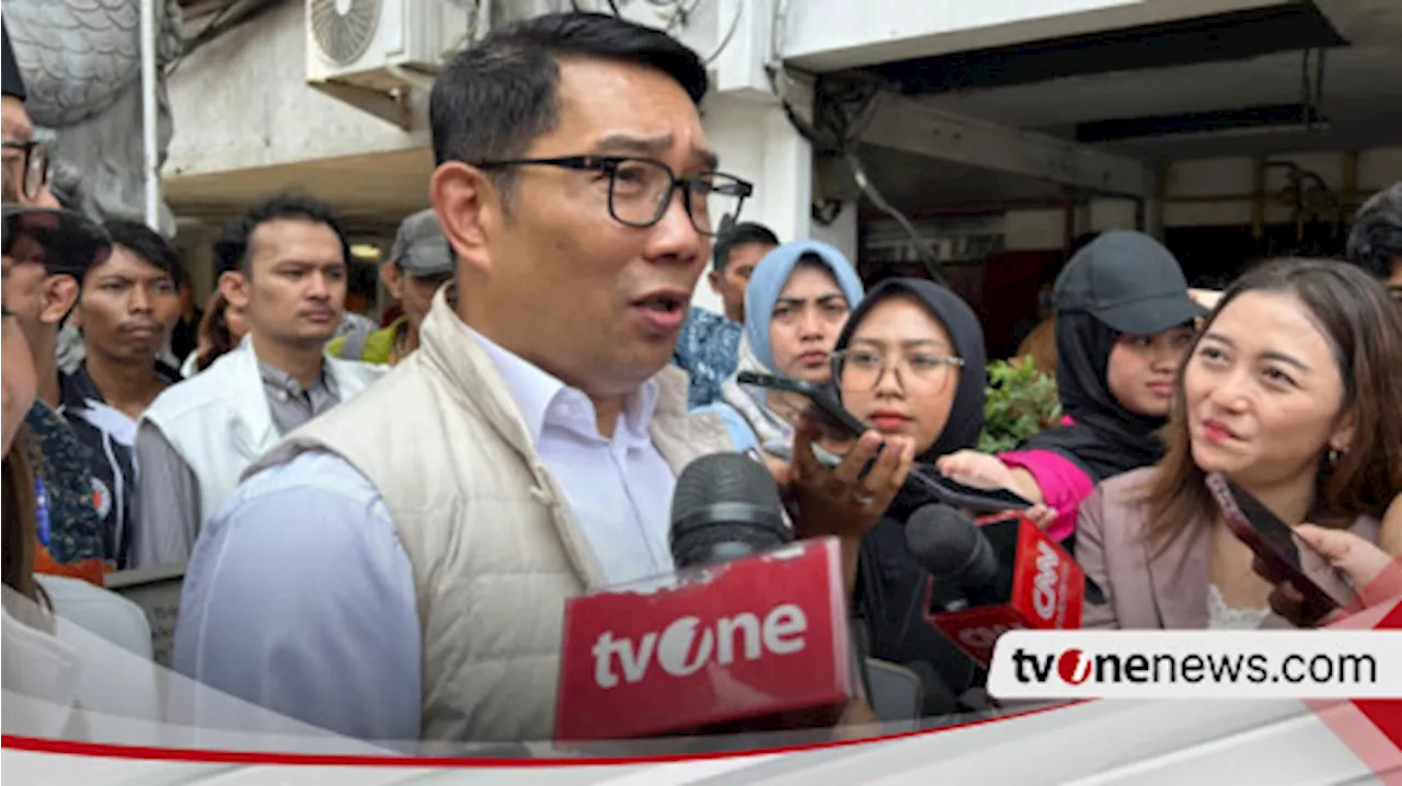 Persiapan Debat Kedua Pilkada Jakarta 2024, Ridwan Kamil Janji Mau Hapus 350 Ribu Pengangguran