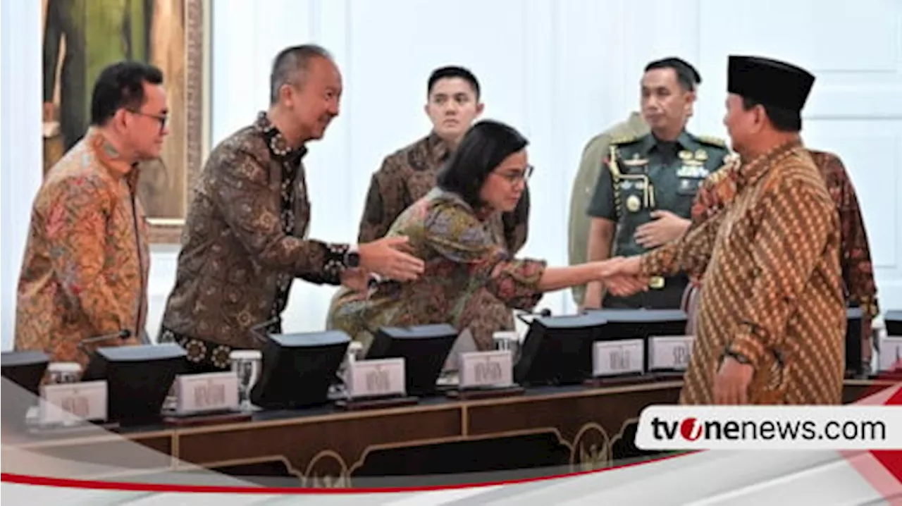 Pesan Prabowo ke Sri Mulyani soal Urus APBN, Menkeu Sebut Presiden Telah Merinci Prioritas Utama