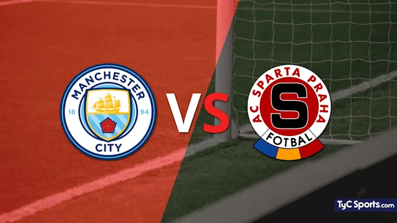 Manchester City vs. Sparta Praga en vivo: cómo verlo, horario y TV