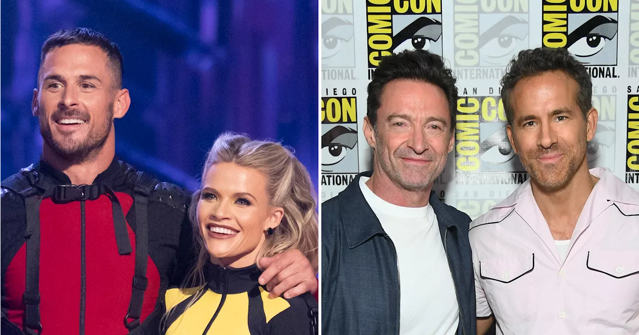 Danny and Witney Hope Hugh Jackman and Ryan Reynolds See DWTS Routine