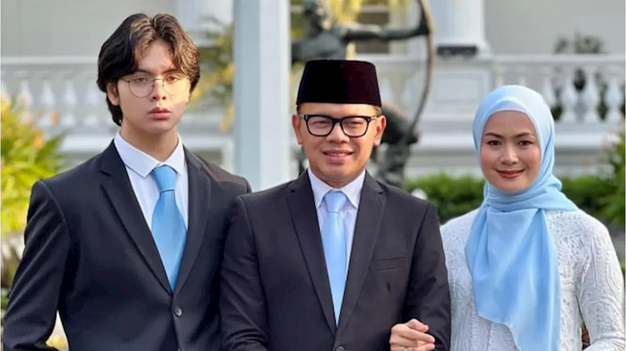 Hadiri Pelantikan Sang Ayah, Pesona Putra Bungsu Bima Arya Bikin Netizen Resah Gelisah