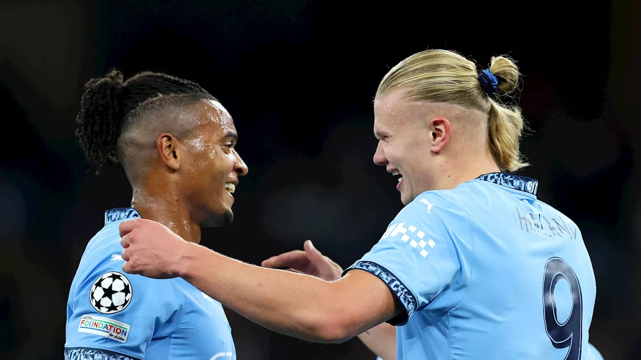 Erling Braut Haaland helpt Manchester City met Zlatan-achtige karatetrap aan ruime zege bij rentree van Nathan Aké