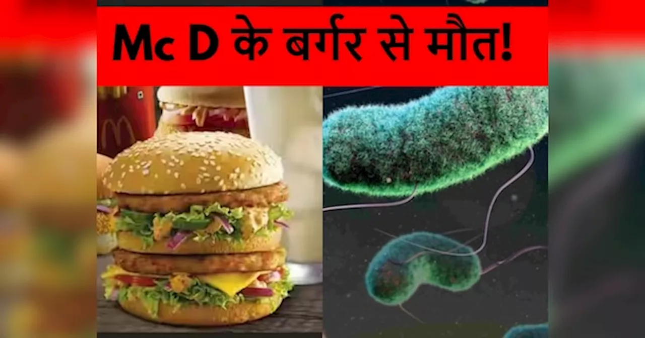 चटोरों हो जाओ सावधान! McDonald का बर्गर खाने से 49 लोगों के पड़ गए जान के लाले, 1 की मौत