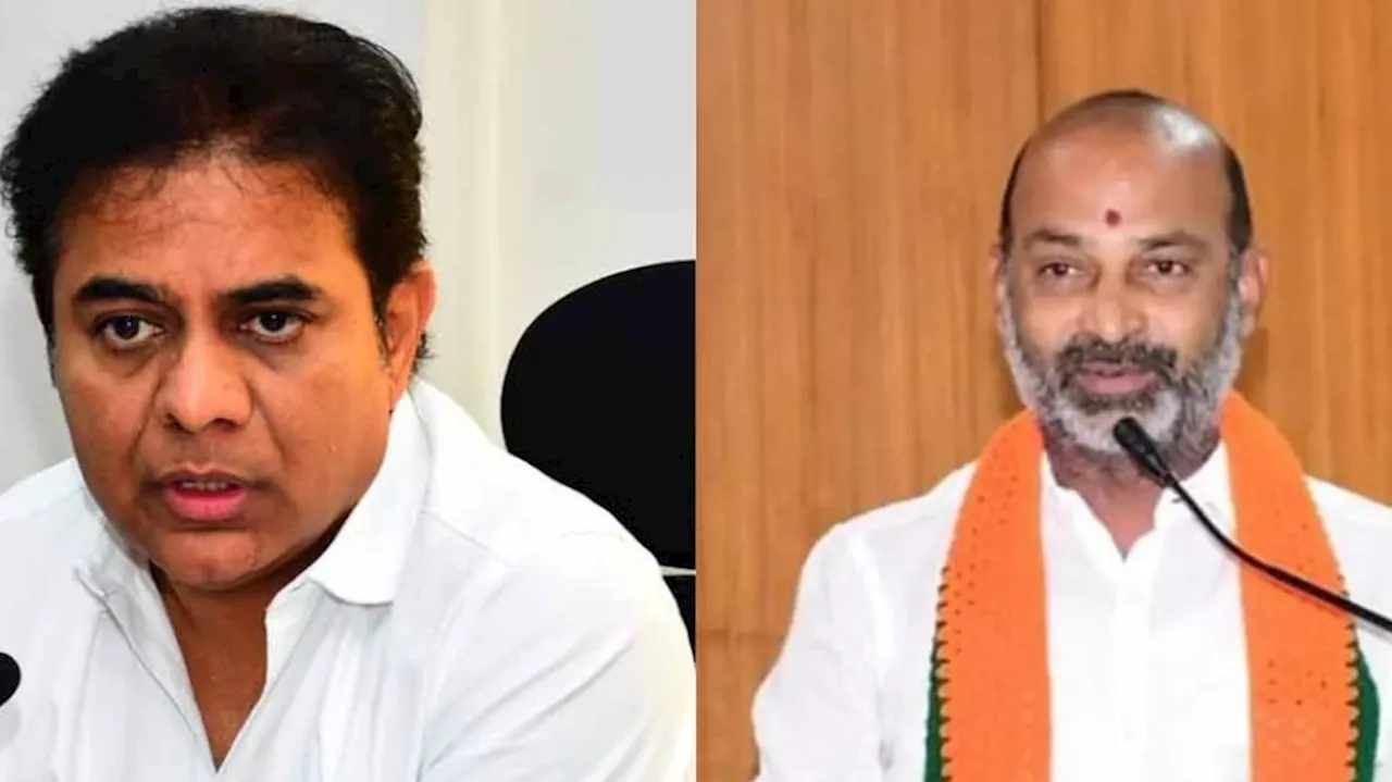 KTR Vs Bandi Sanjay: తెలంగాణలో హీటెక్కిన రాజకీయాలు.. సవాళ్లు ప్రతి సవాళ్లతో రచ్చ కెక్కిన కేటీఆర్, బండి సంజయ్..